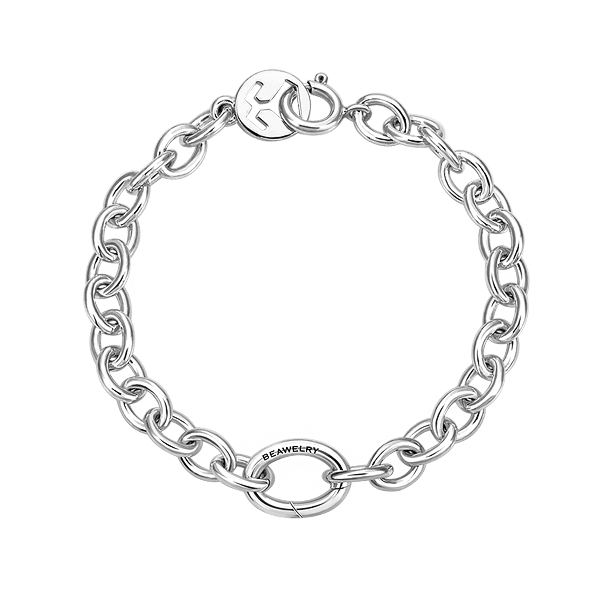 Silver Opened Link Bracelet