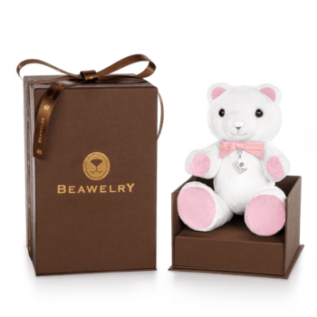 Medio Classic Beawelry Bear & Silver Envelope Charm