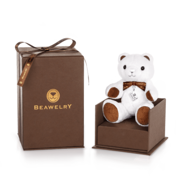 Mini Classic Beawelry Bear & Silver Envelope Charm