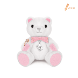 Mini Sparkle Beawelry Bear with a Ring Holder & Silver Envelope Charm