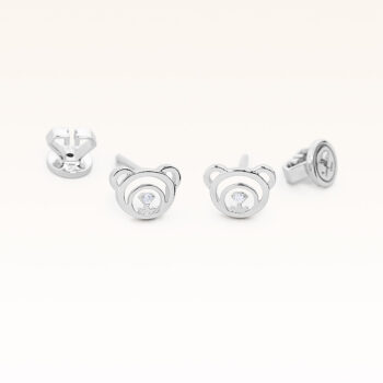 Silver CZ Beawelry Earrings
